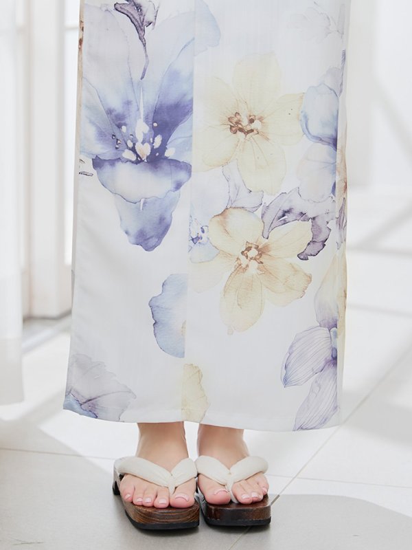 画像22: 【即日発送】セパレートシャーベットフラワー牡丹浴衣  【浴衣4点セット 浴衣/帯/下駄】[YMT] (22)