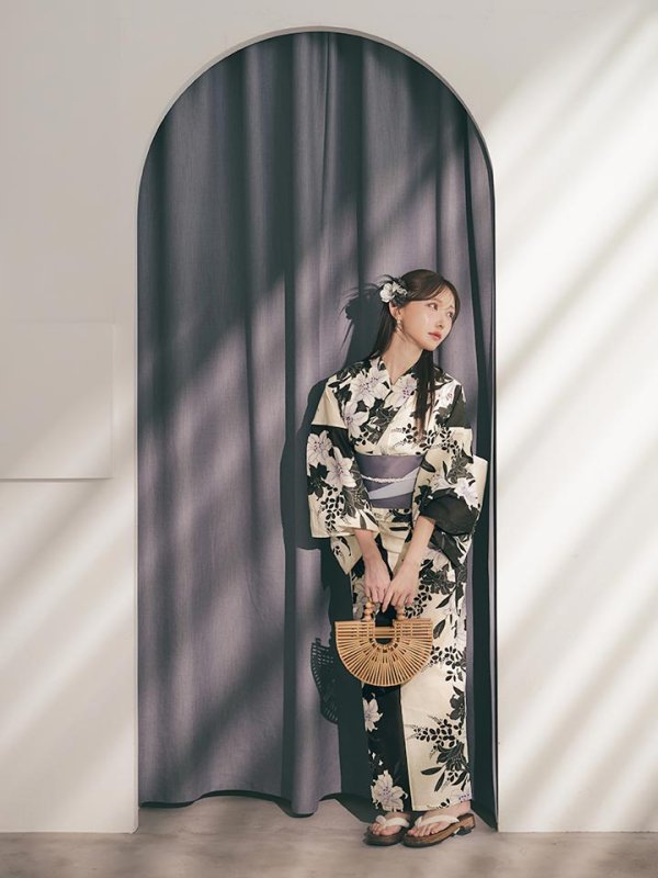 モデル：菅野結以　身長：163cm　着用サイズ：Fサイズ