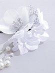 コサージュ ホワイト