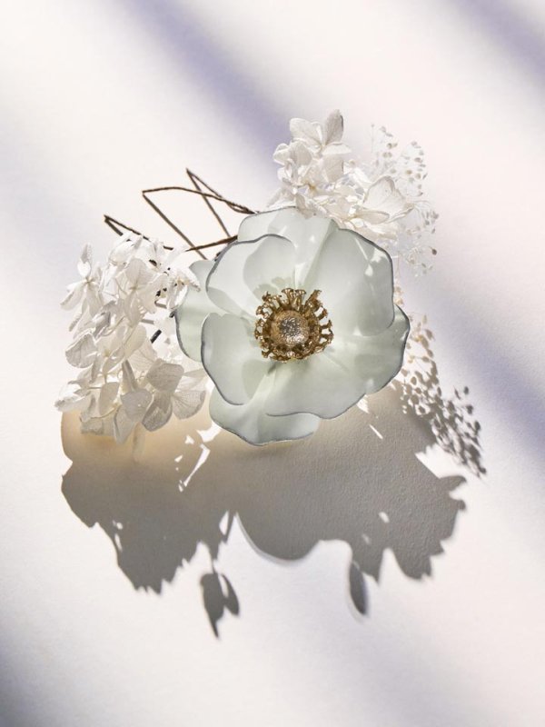 画像4: 【浴衣小物】小花コサージュセット【4カラー】 (4)