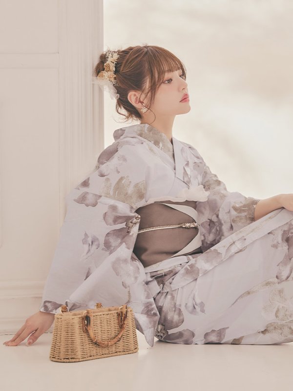 画像15: 【浴衣小物】ドライフラワーコサージュセット【2カラー】	 (15)