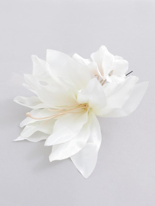 画像2: 【浴衣小物】フラワーパールコサージュ【1カラー】 (2)