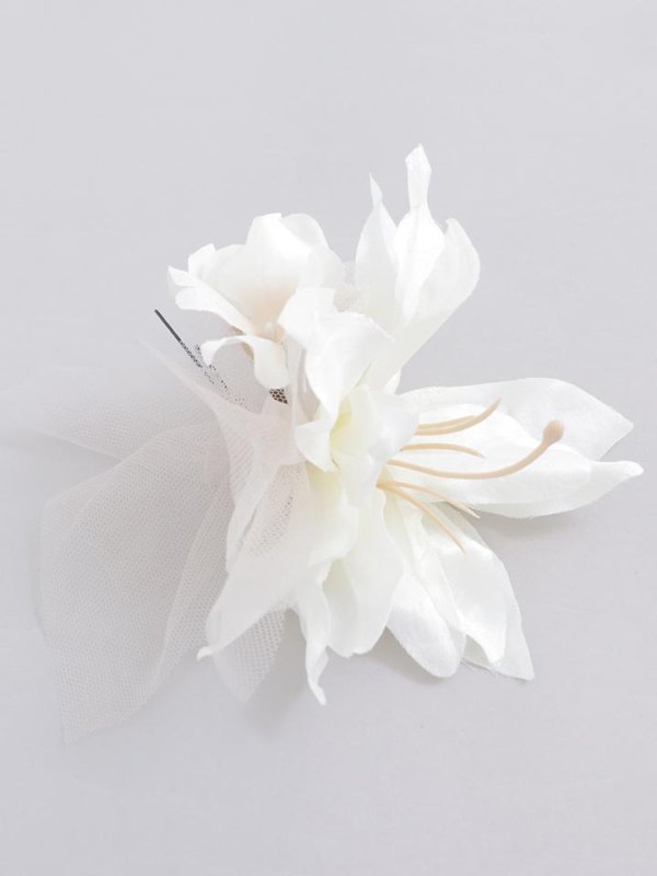 画像3: 【浴衣小物】フラワーパールコサージュ【1カラー】 (3)