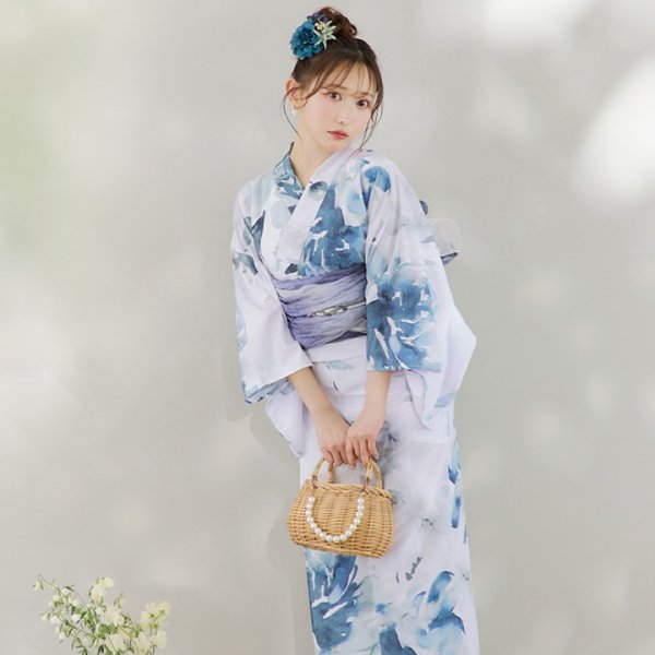 画像7: パール付きラタン編みラウンドカゴバッグ[YMT] (7)