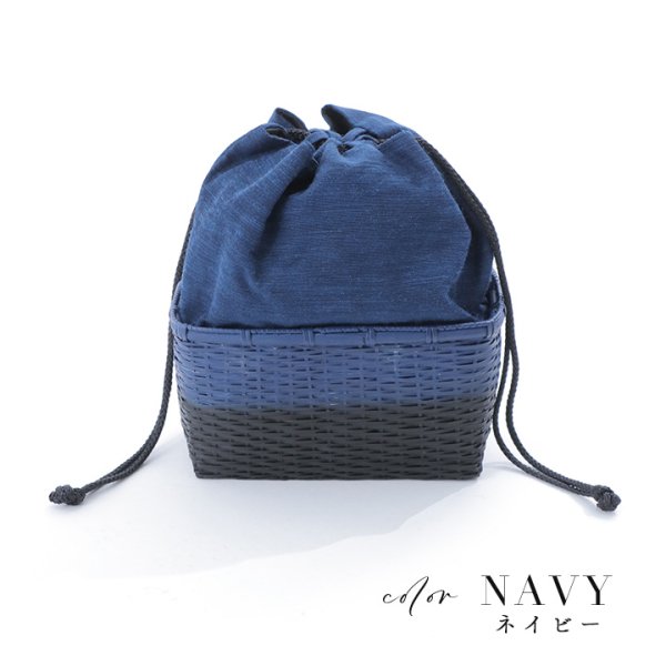 画像5: 【即日発送】【浴衣小物/かごバック】カゴ巾着【4カラー】【YMT】 (5)