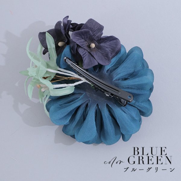 画像10: 【浴衣小物】3連フラワーコサージュ【3カラー】[HC02] (10)
