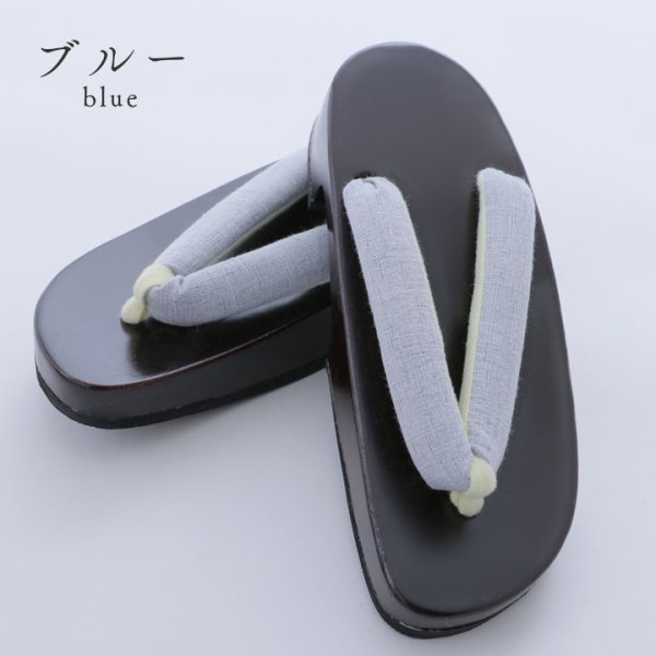 画像2: 【即日発送】【浴衣小物】シンプル無地桐下駄 単品 [YMT] (2)