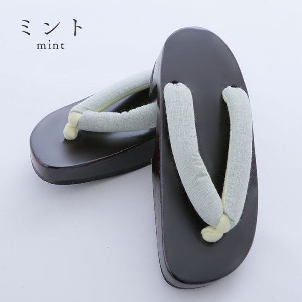 画像4: 【即日発送】【浴衣小物】シンプル無地桐下駄 単品 [YMT] (4)