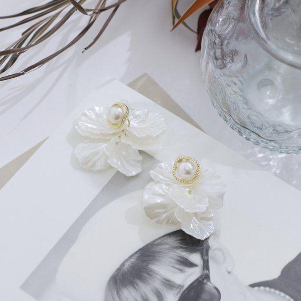 画像5: 【アクセサリー:ピアス】タッセルシェルピアス【HC02】 (5)