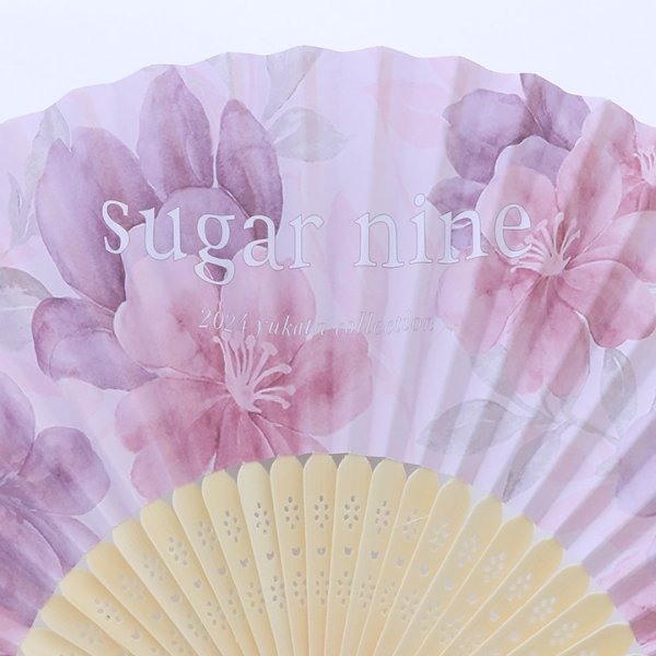 画像9: 【即日発送】【浴衣小物/扇子】フラワー柄扇子【4カラー】[OF04] (9)