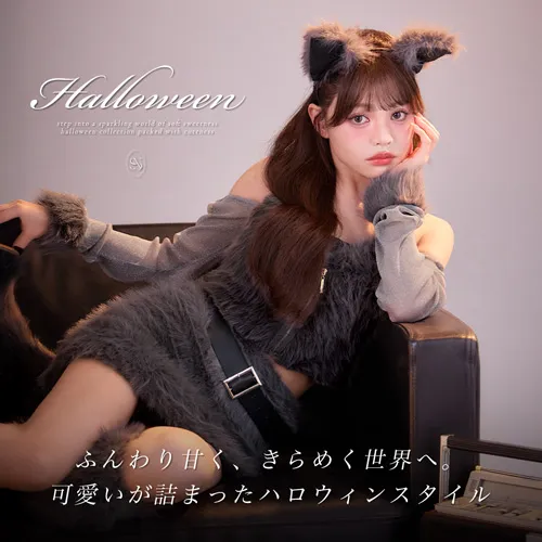 ちいぽぽハロウィンコスプレ