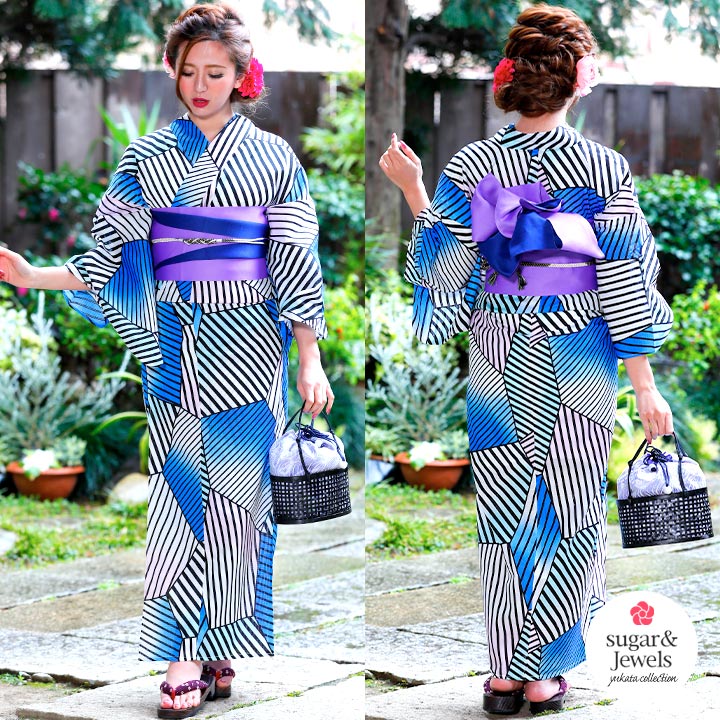 浴衣を買うならジュエルズ Jewels 浴衣セット 着付けセット 作り帯 簡単着付け キャバ キャバ嬢 キャバドレス