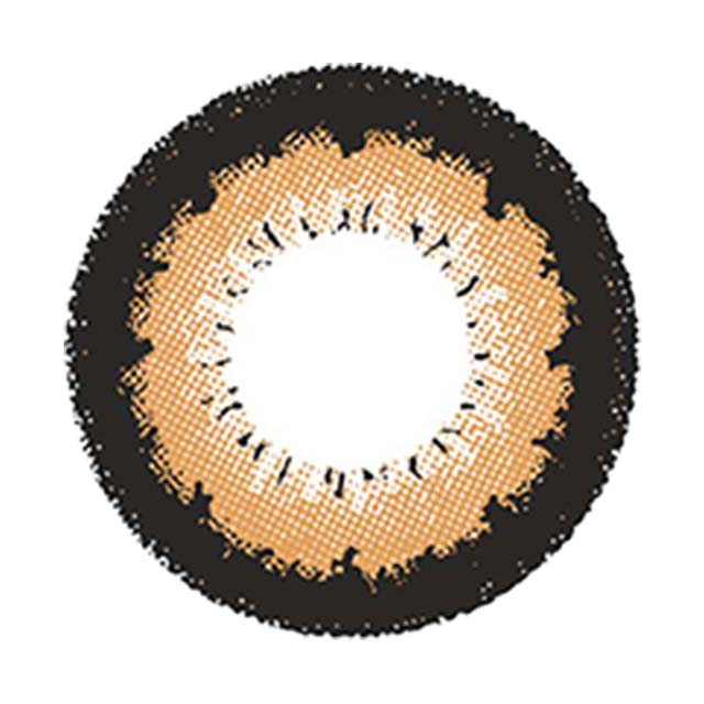 Dearqueen 1day Rich ディアクイーンワンデーリッチ ラブブラウン 1箱10枚 1日使い捨てカラーコンタクト カラコン ドレスショップ Jewels ジュエルズ