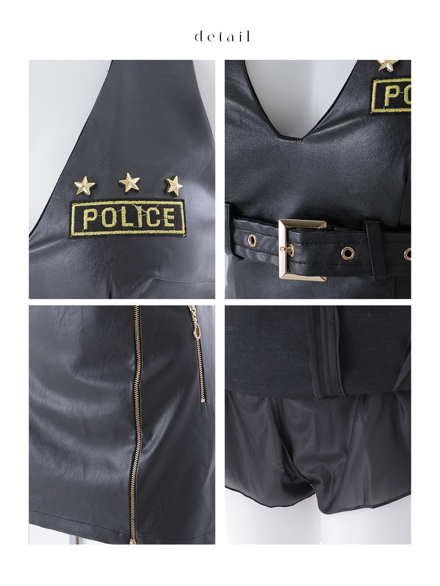 専用【美品】2014年2020年ハロウィンモデル　2点セット ハロウィン】 フレアレザーデビルセットアップ 【コスプレ8点