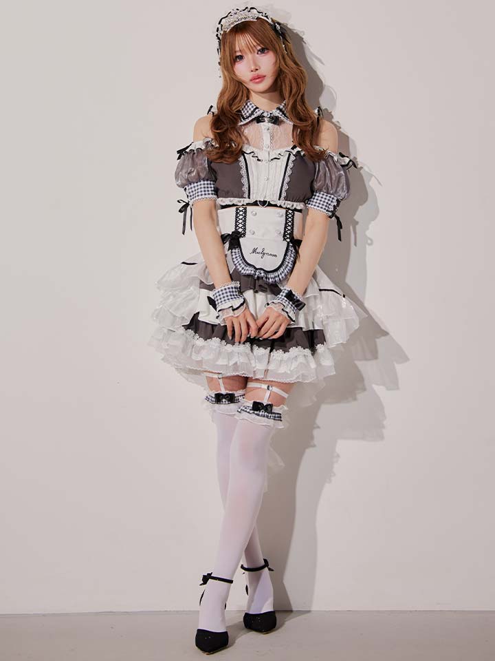 マリームーン プリンセスチュールメイド コスプレ衣装 即日発送】【ハロウィン】プリンセスチュールメイドコスプレ