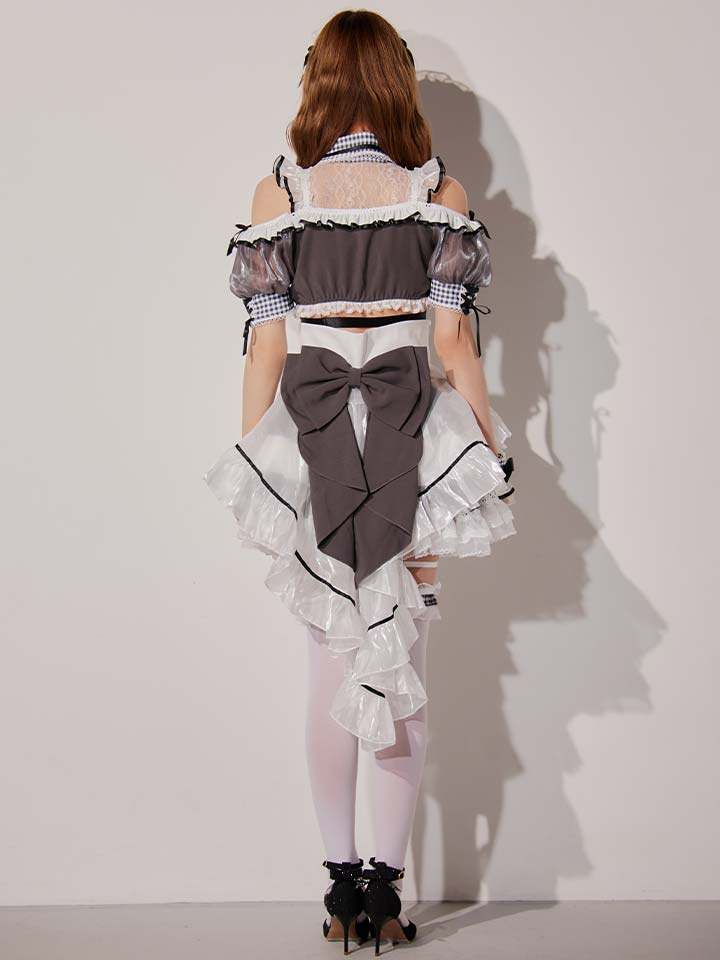 即日発送】【ハロウィン】プリンセスチュールメイドコスプレ