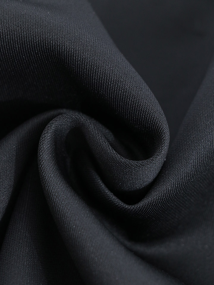 クロス ネック デコルテカットアウト 谷間魅せ バイカラー 黒ベルト タイトスカート シアースリット 透け ミニドレス キャバドレス S Mサイズ 1カラー Of03 Im