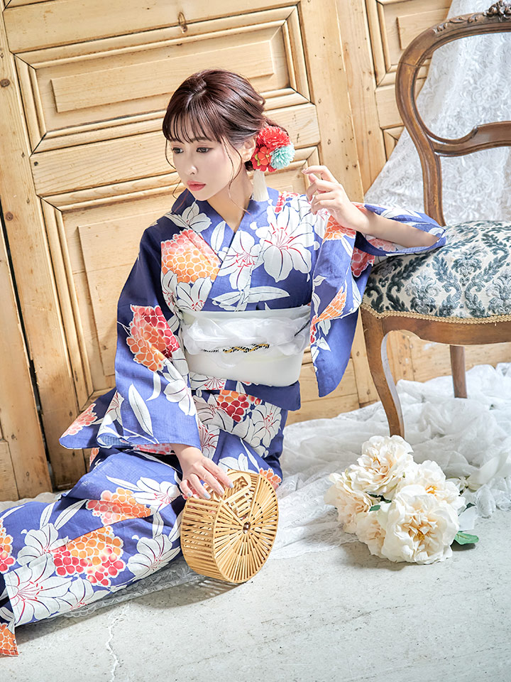 浴衣を買うならジュエルズ Jewels 浴衣セット 着付けセット 作り帯 簡単着付け キャバ キャバ嬢 キャバドレス